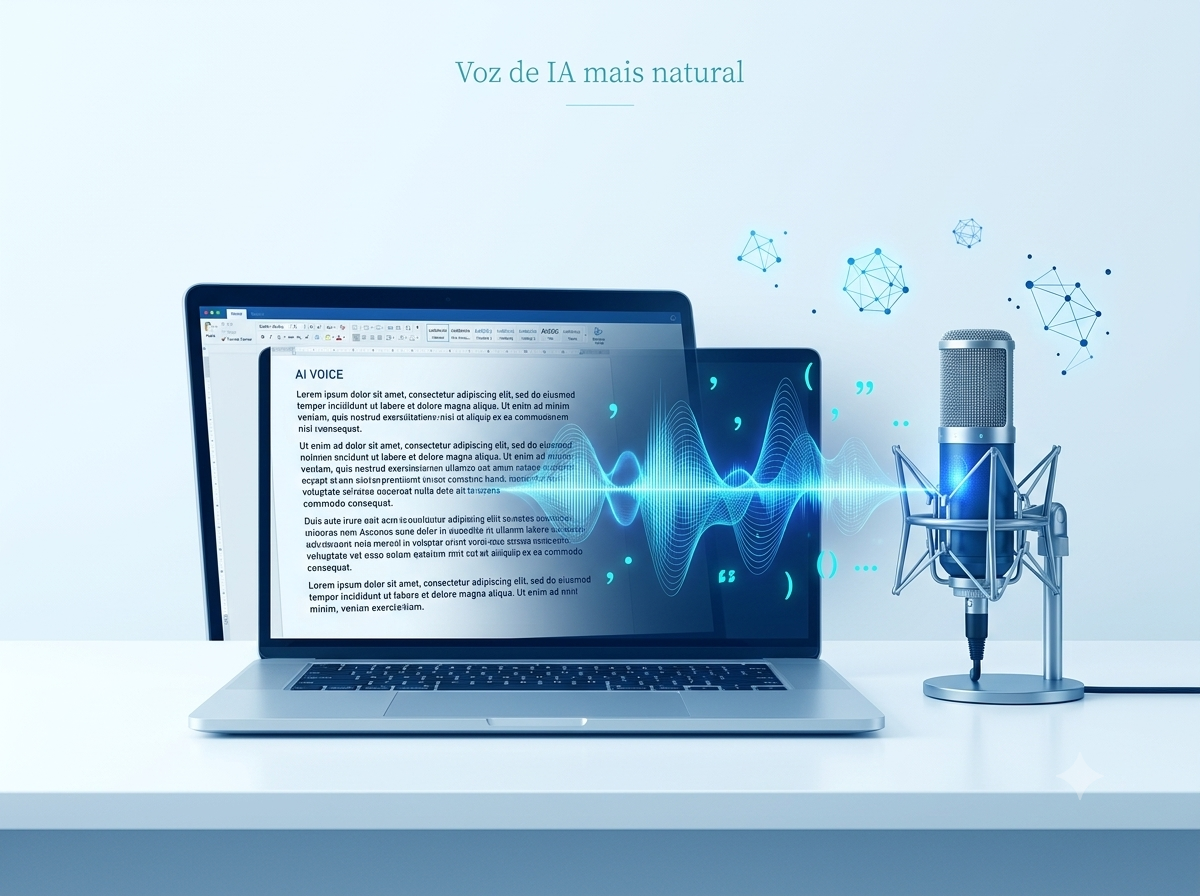 Como deixar a voz de IA mais natural: 10 ajustes no roteiro